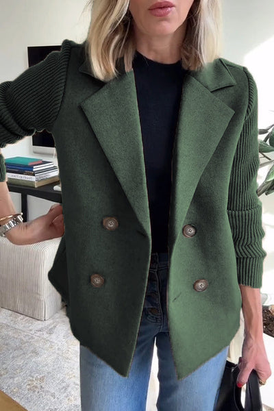 Allison - Elégant Tricoté Blazer