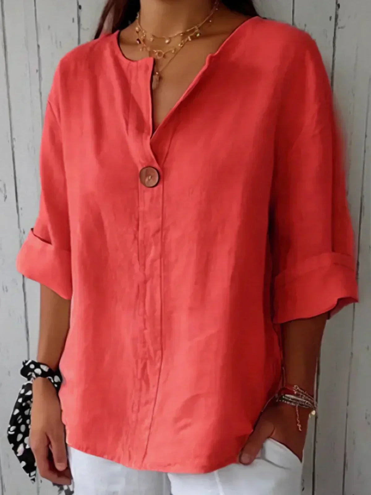 Yara - Blouse Chic Décontractée