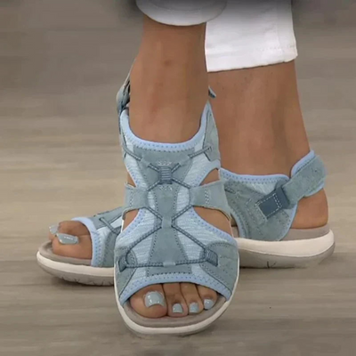 Fekla | Sandales d'été Plate Pour Femme | Tendance