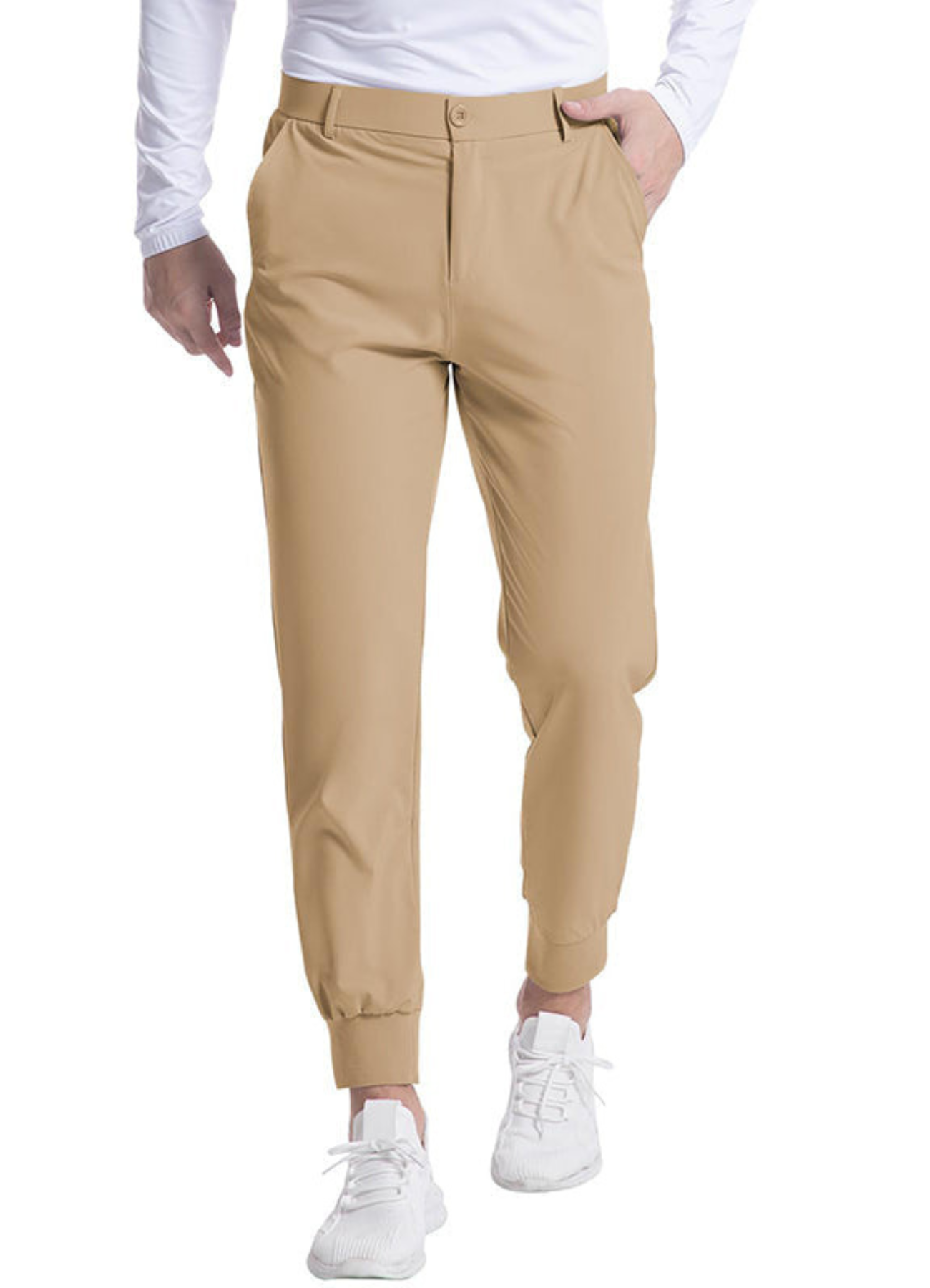 Arturo | Pantalon à cordon de serrage pour Hommes | Noir