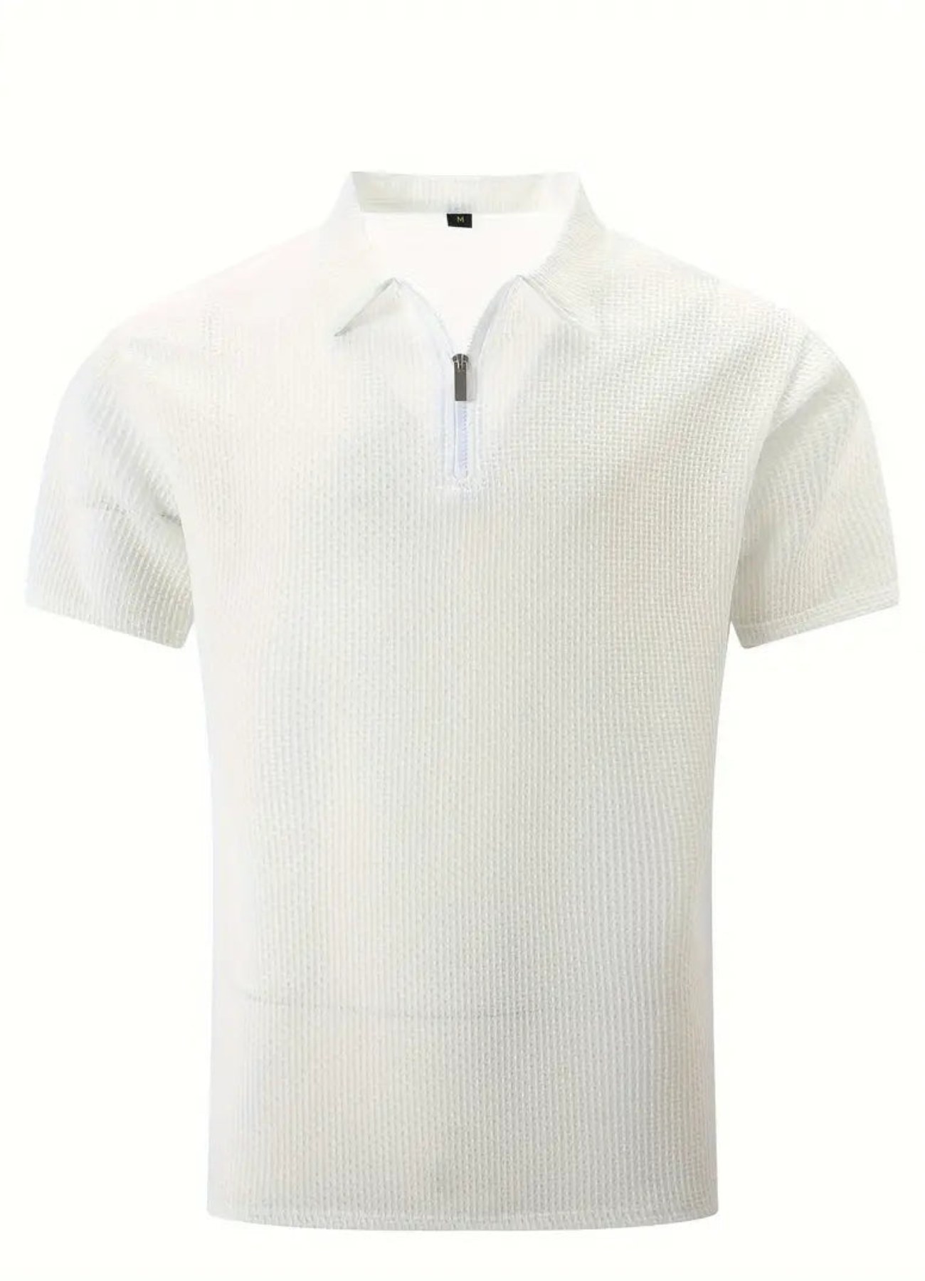 Leonel | Chemise Manche Courte Pour Hommes | Blanc