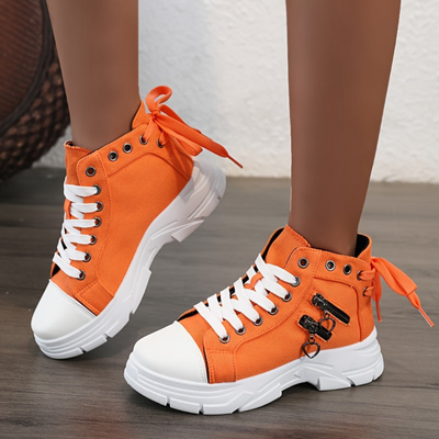 Dawna | Sneaker Orthopédiques Pour Femme | Noir
