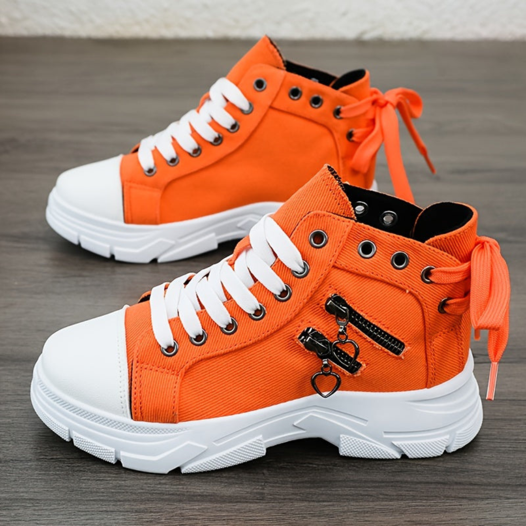 Dawna | Sneaker Orthopédiques Pour Femme | Noir