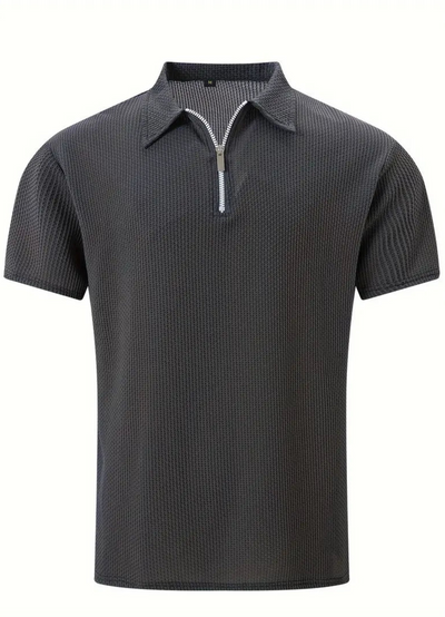 Leonel | Chemise Manche Courte Pour Hommes | Blanc