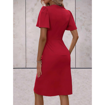 Louisa | Robe Enveloppe élégante pour femme | Mini