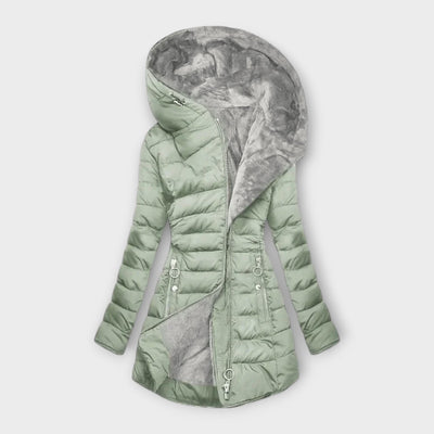Kori – Manteau Douillet Doublé en Fourrure