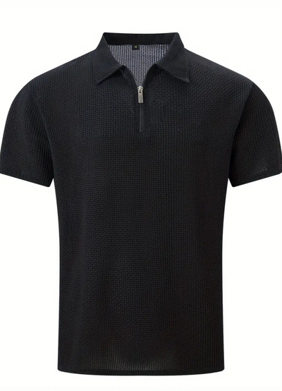 Leonel | Chemise Manche Courte Pour Hommes | Blanc