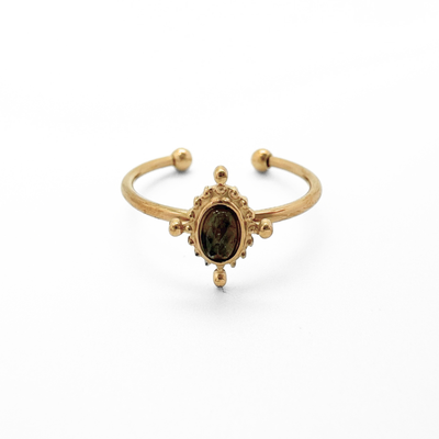 Jaipur – Bague – Acier inoxydable