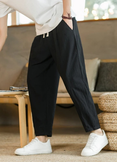Keegan | Pantalon Décontracté Pour Hommes | Noir