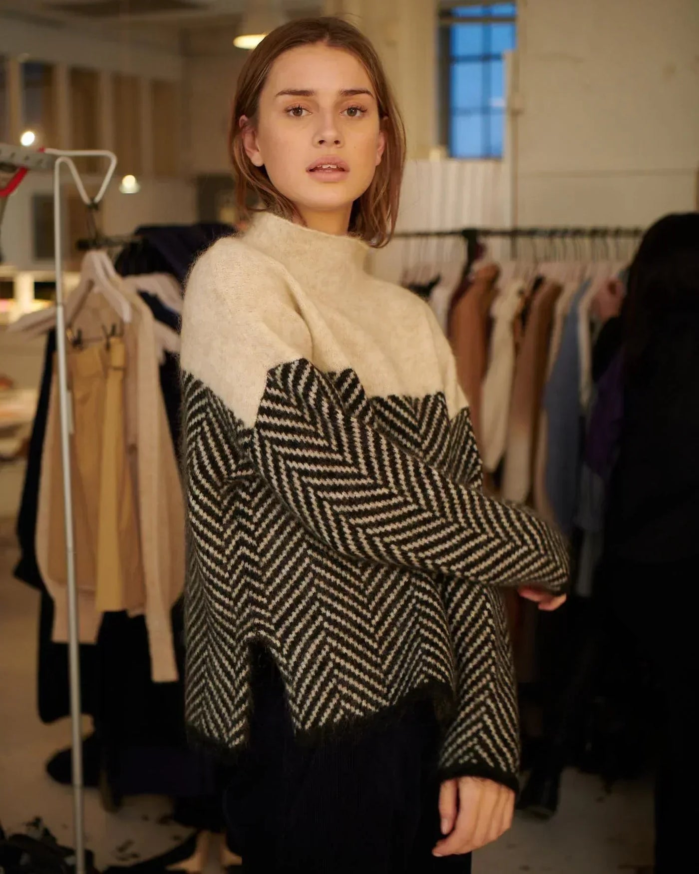 ADELIE | Turtleneck Premium En Maille Noble