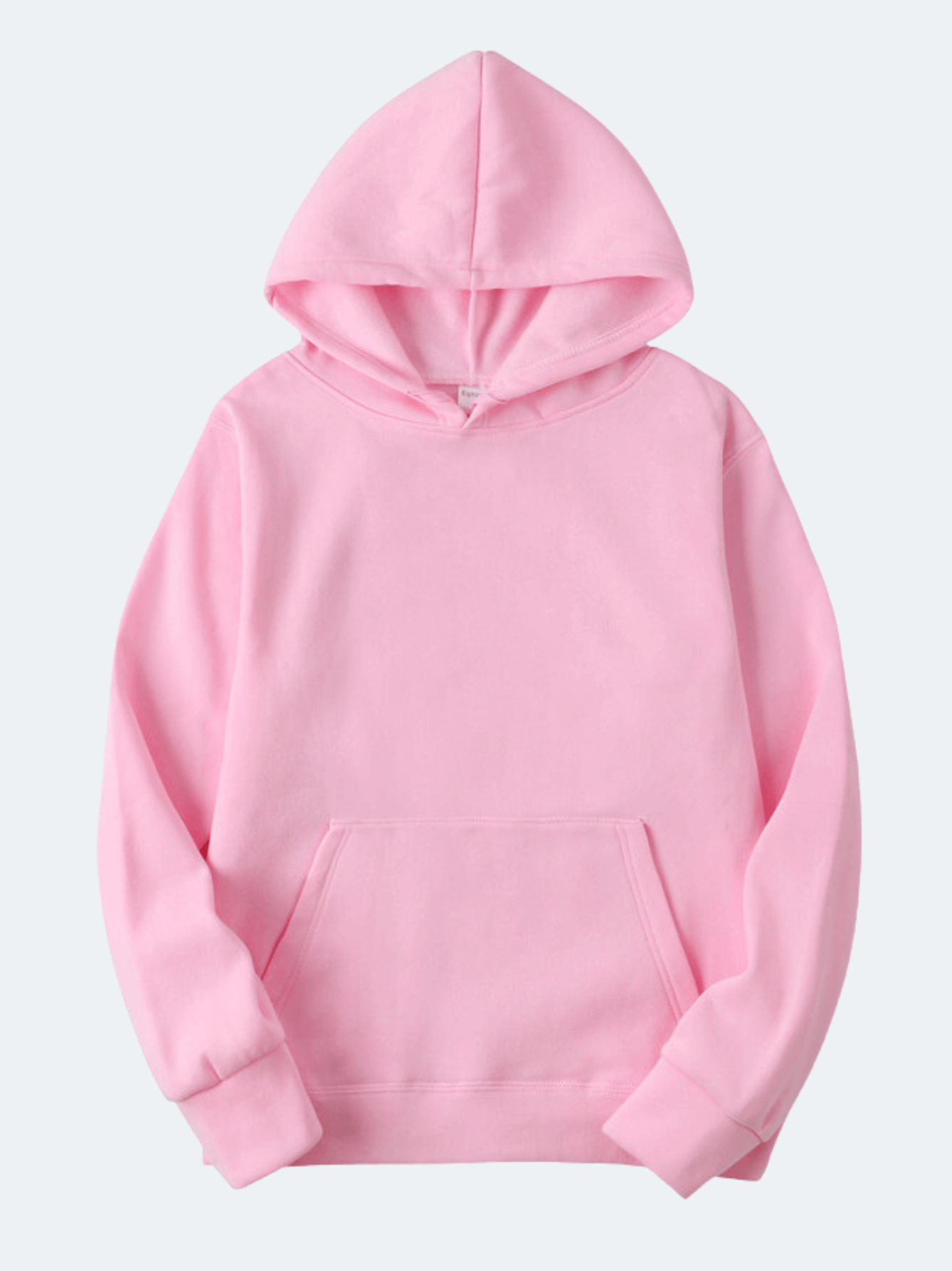 Sweat à Capuche Décontracté De Couleur Unie