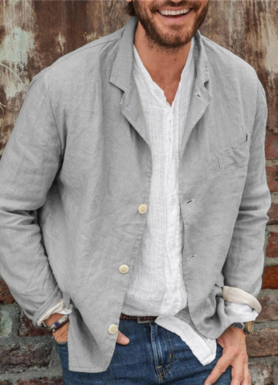Vincent | Blazer Décontracté Pour Hommes | Longue