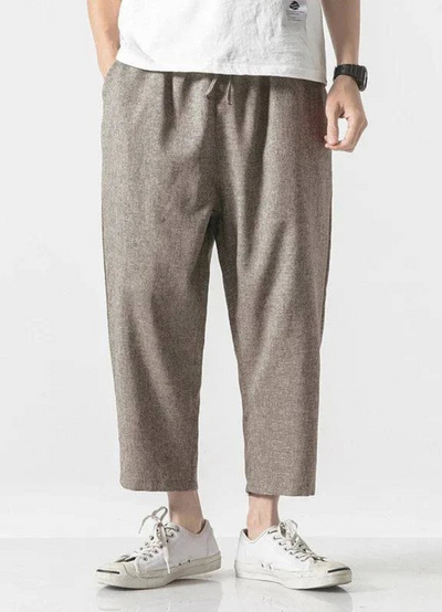 Brody | Pantalon D'été Décontracté Pour Homme | Noir