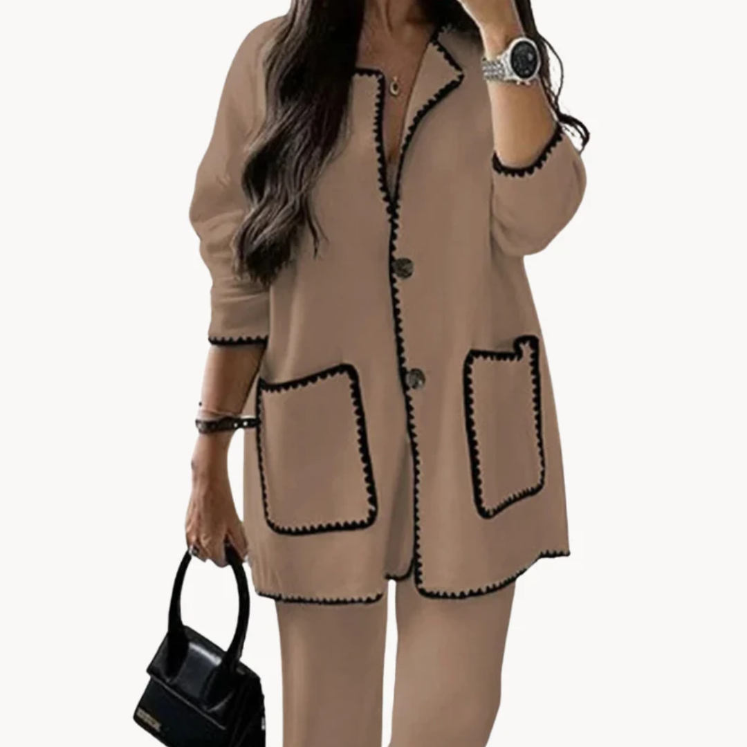 Kainat | Ensemble Elégant Deux Pièces Pour Femme | Set