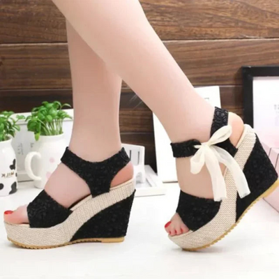 Gurnur | Sandales À Talons Pour Femme | Noir