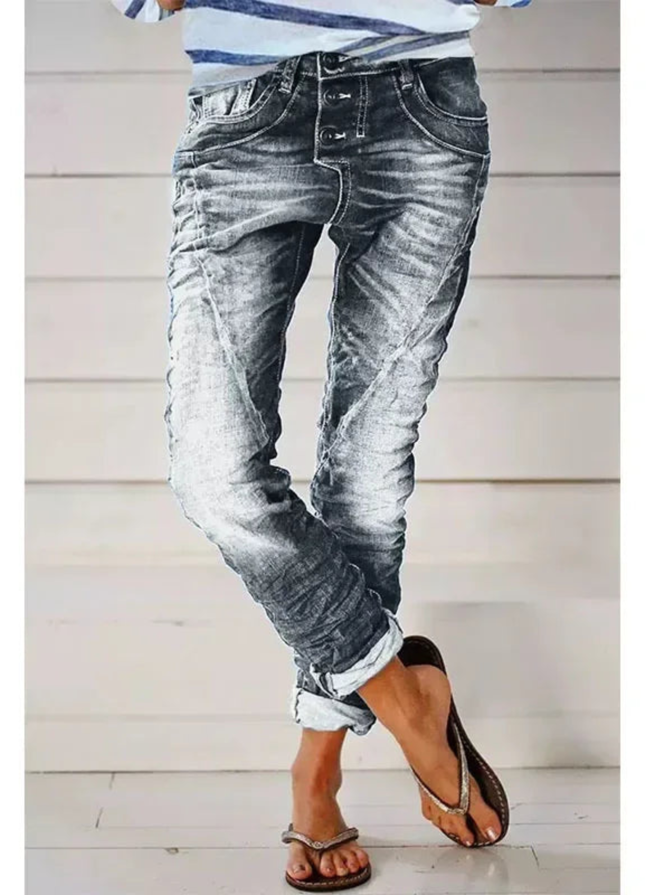 Gemma | Pantalon Taille Pour Femme | Chic