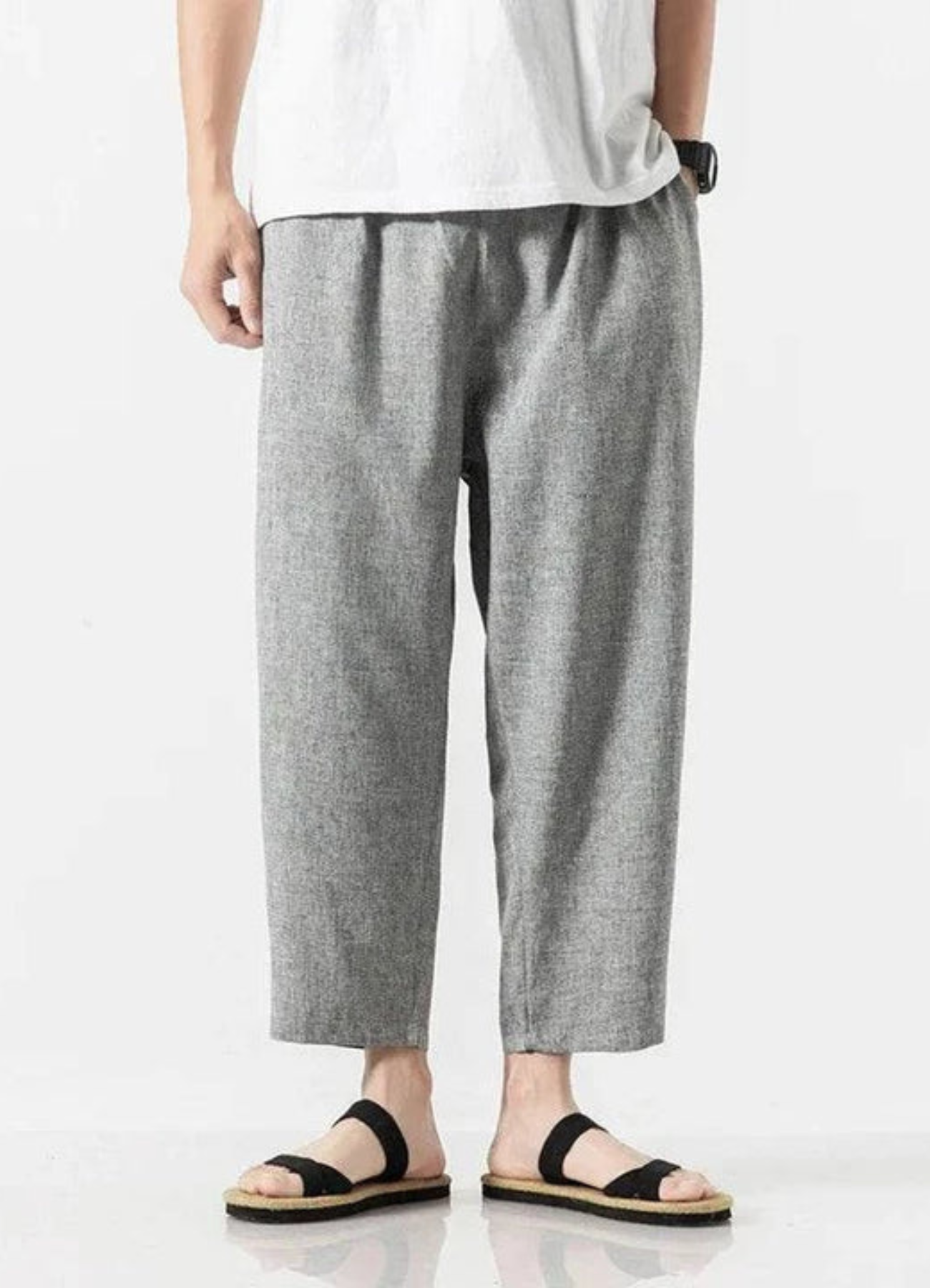 Brody | Pantalon D'été Décontracté Pour Homme | Noir