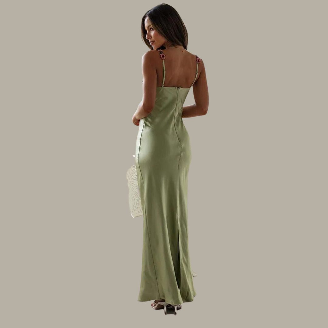 Asiya | Robe Maxi Bohème Brodée pour Femme