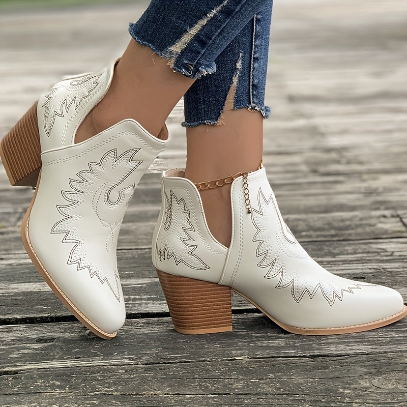 Émilie - Bottines à talon haut pour femmes