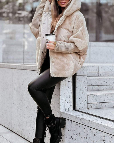 AtelierdeRocheParis - VESTE THERMIQUE À CAPUCHE