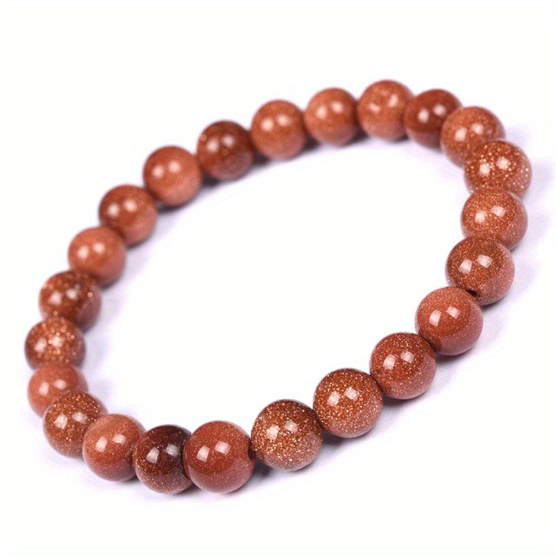 Bracelet boule en pierre de lune