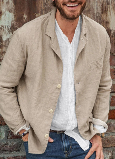 Vincent | Blazer Décontracté Pour Hommes | Longue