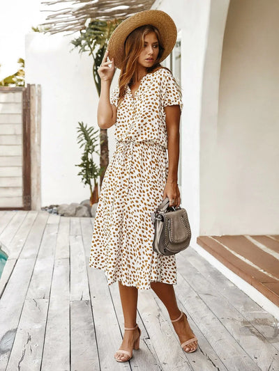 Odette | Robe Vintage été pour femme | Midi
