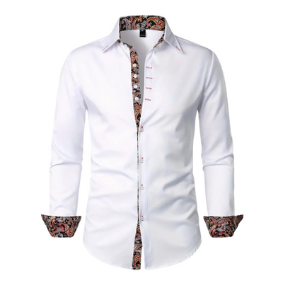 Niko | Chemise à accents Paisley pour hommes