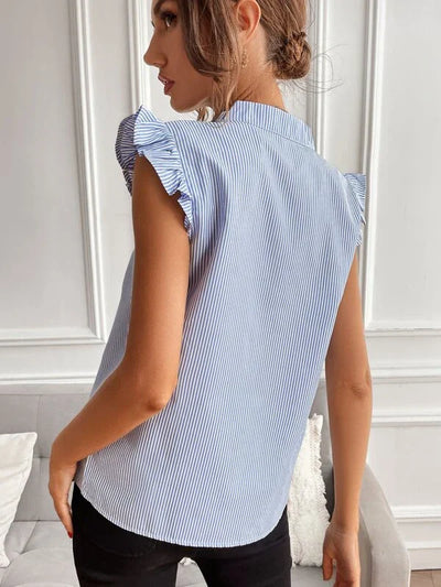 Sophie | Top Manches à volants pour femme | Chic