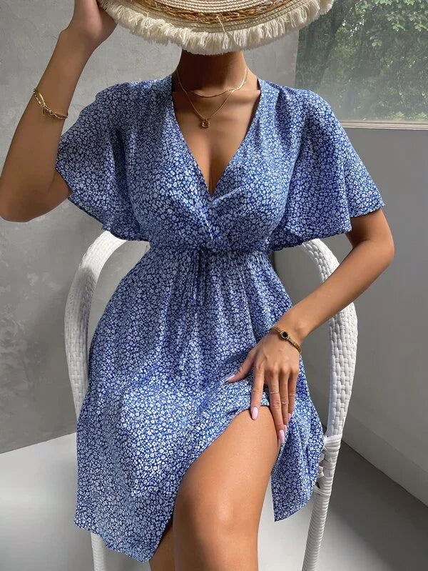 Louise | Robe d'été de plage  pour femme | Mini