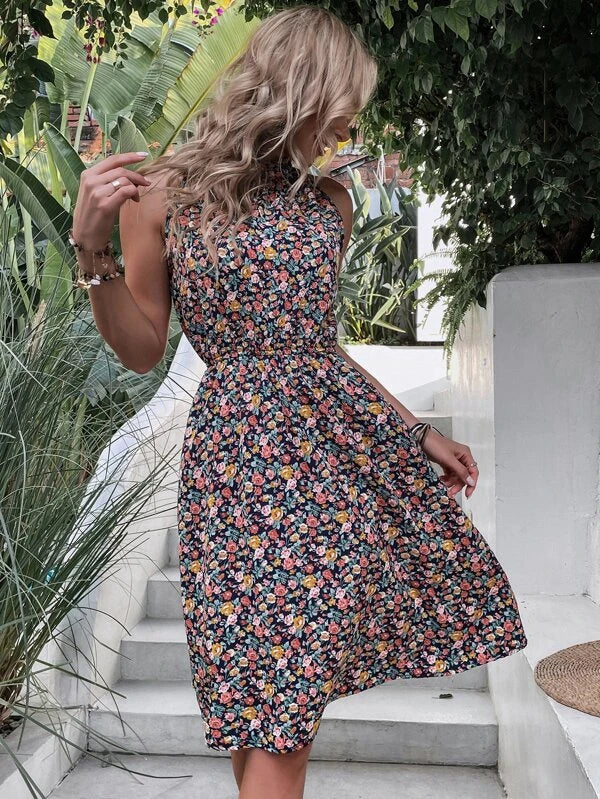Genevieve | Robe d'été dos nu pour femme | Mini