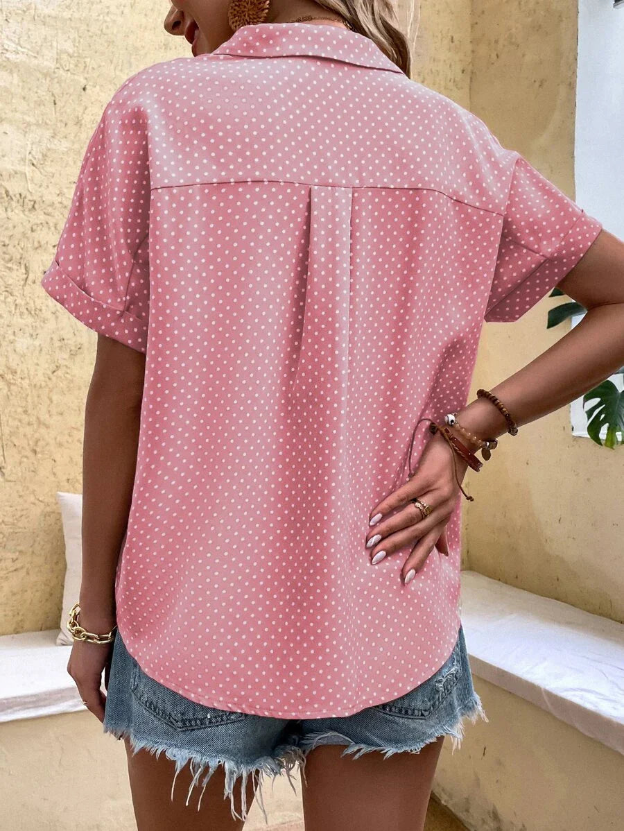 Margot | Polo Les boutons pour femme | manche courte