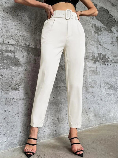 Mélissa | Pantalon Ceinture pour femme | taille haute