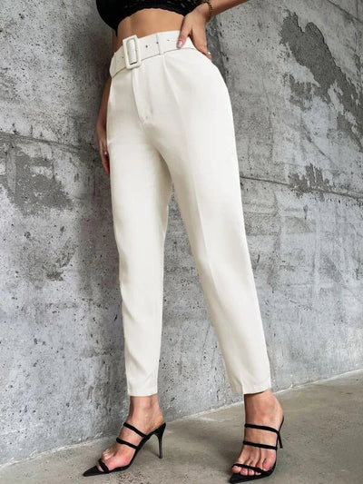Mélissa | Pantalon Ceinture pour femme | taille haute