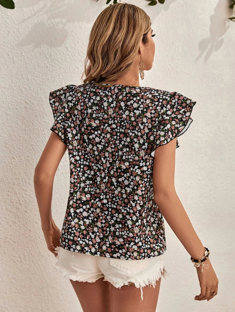 Colette | Top Fleur pour femme | Chic