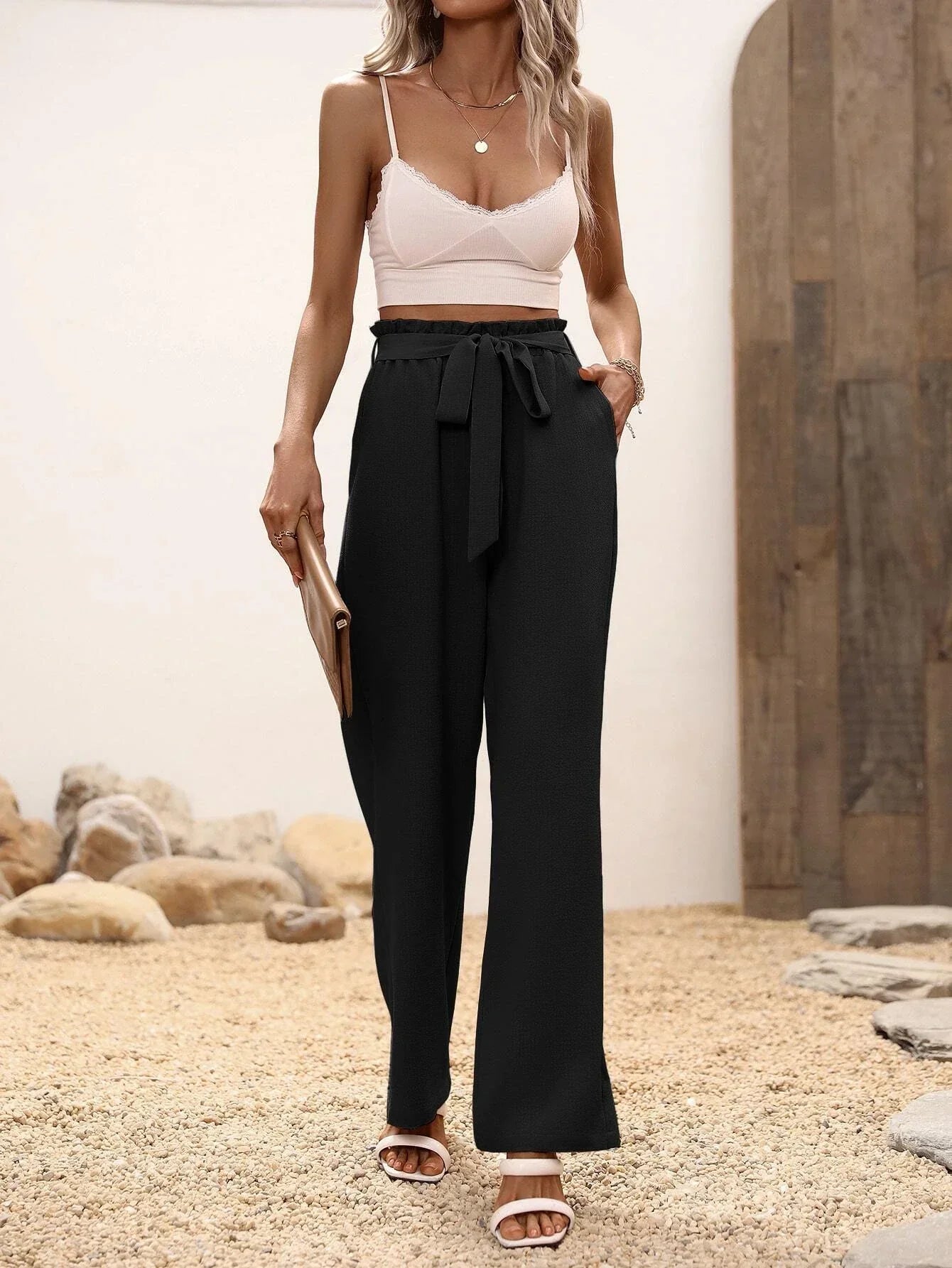 Mélina | Pantalon Coupe ample pour femme | baggy