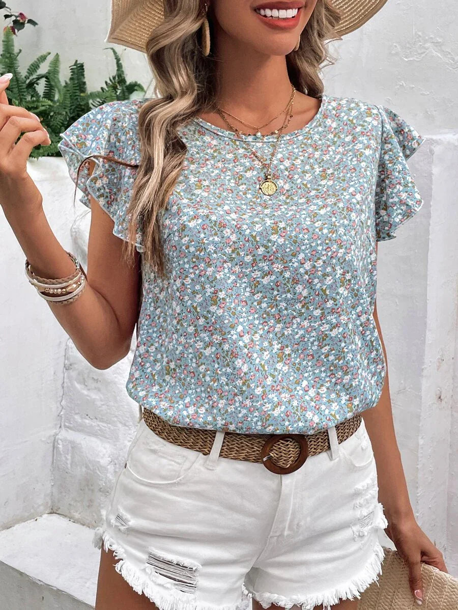 Colette | Top Fleur pour femme | Chic