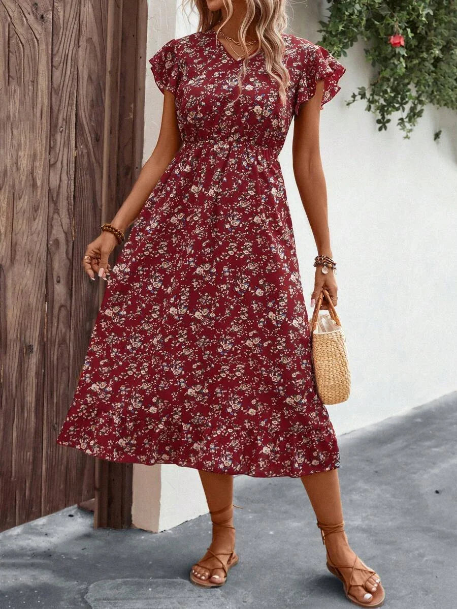 Anne | Robe de plage ete pour femme | Midi