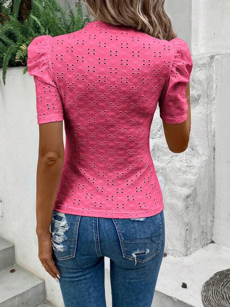 Daiana | Top Manches bouffantes pour femme | Chic