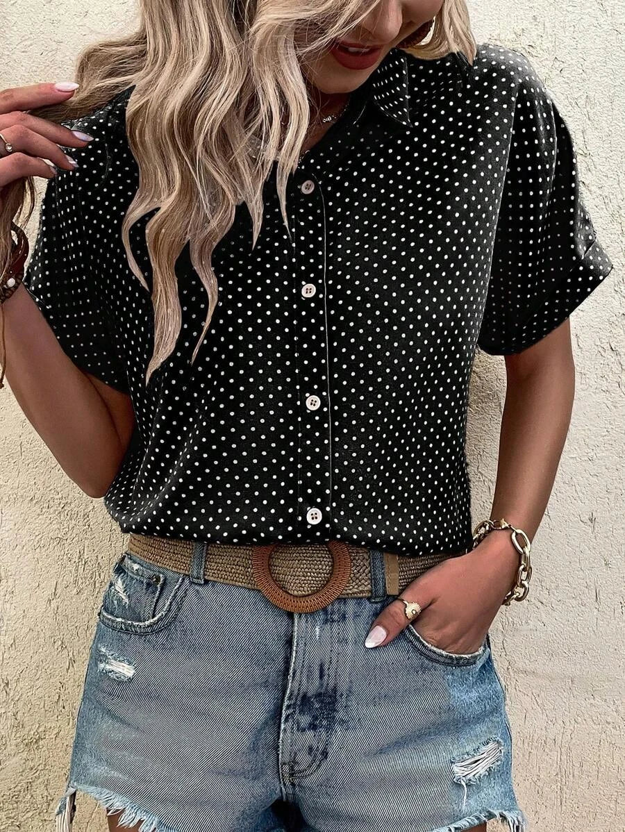 Margot | Polo Les boutons pour femme | manche courte