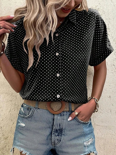 Margot | Polo Les boutons pour femme | manche courte