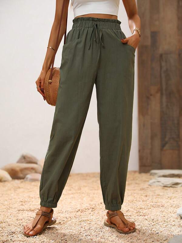 Elodie | Joggers taille haute pour femme