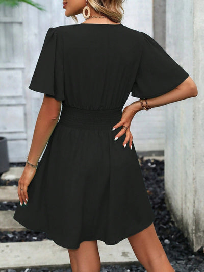 Sophie - Robe midi élégante en tissu léger