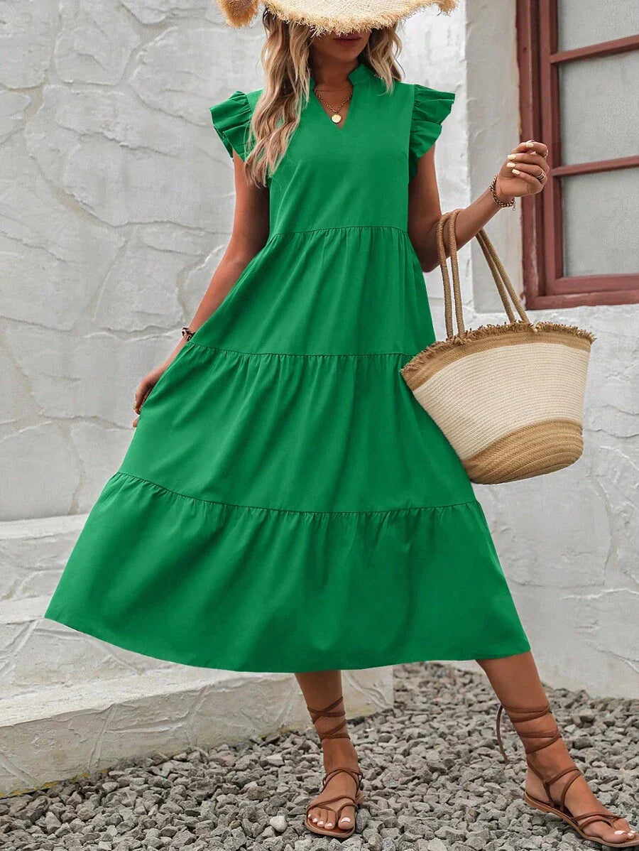 Fleur | Robe simple pour femme | Midi