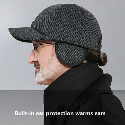 Reid | Casquette de protection coupe-vent pour homme | Luxe