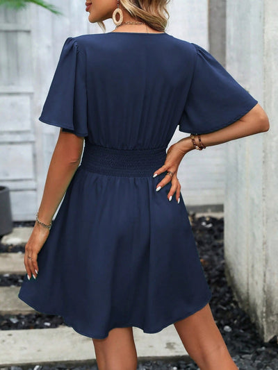 Sophie - Robe midi élégante en tissu léger
