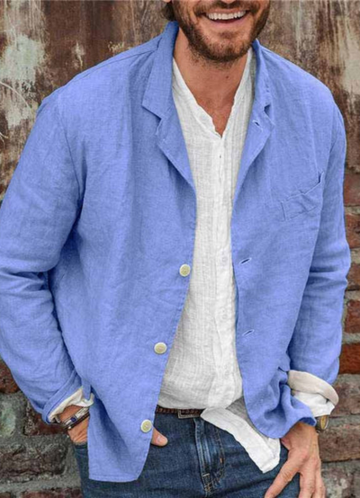 Vincent | Blazer Décontracté Pour Hommes | Longue