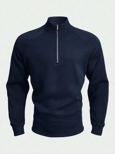 Marco - Pull demi-zip décontracté