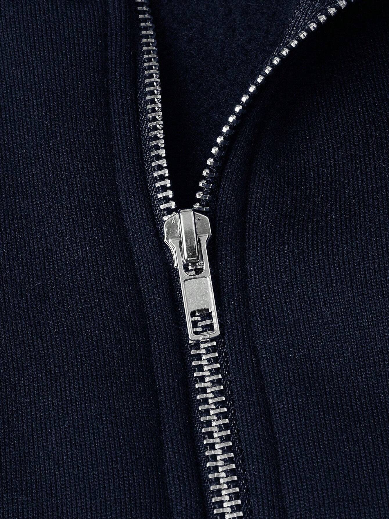 Marco - Pull demi-zip décontracté
