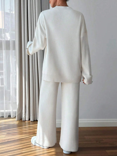 AtelierdeRocheParis™ | Ensemble Tricoté Chic & Confort – Élégance Décontractée
